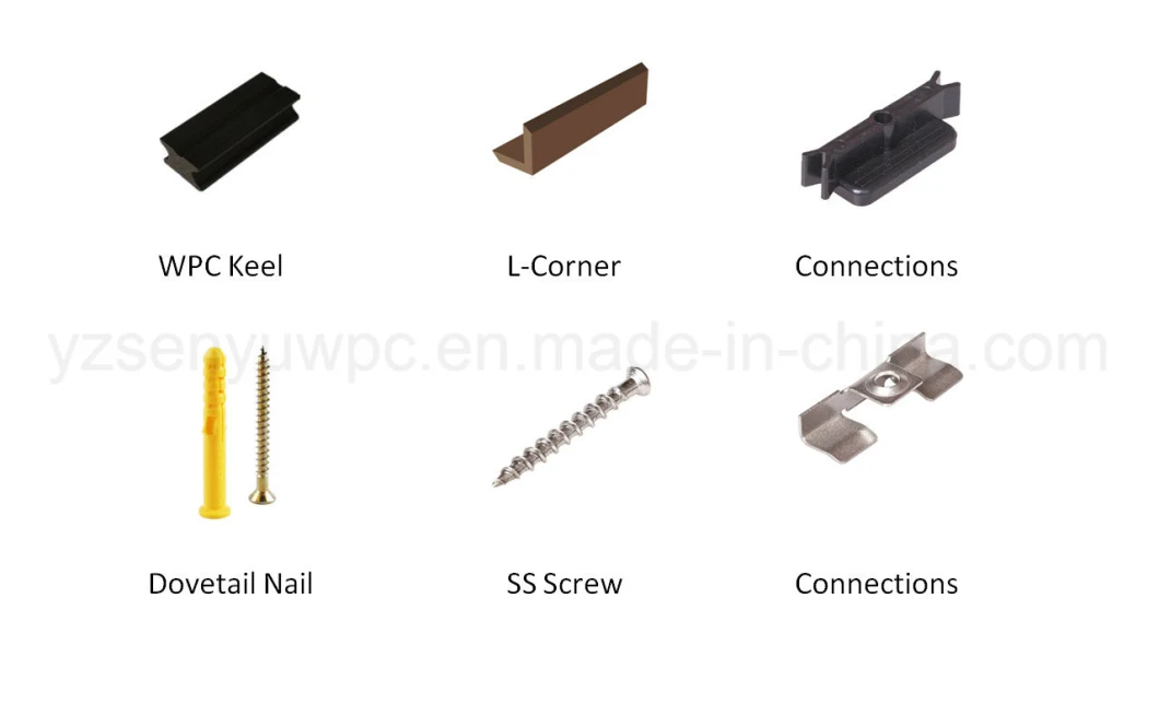 WPC Building Material Keel Joist for Outdoor Flooring/Decking Board