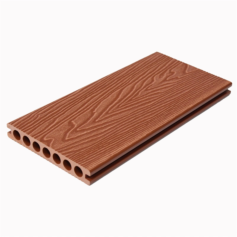 Wholesale 3D Embossed Outdoor WPC Wood Composite Decking