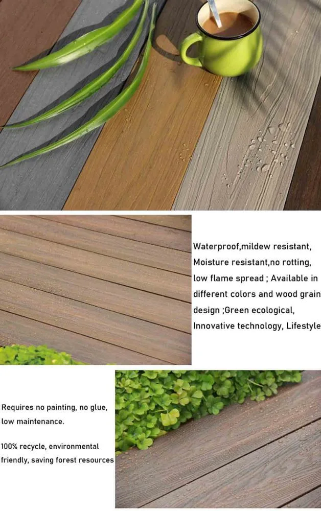 WPC Composite Decking Keel WPC Decking Hollow