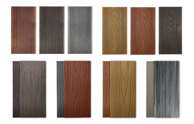 Wood Plastic Composite WPC Wall Panel Board Flooring Decking