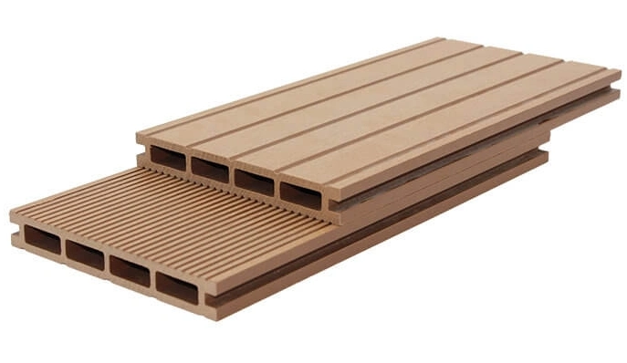 Outdoor Good Price Wood Plastic Composite Decks Cheap Prices WPC Hollow Decking Board